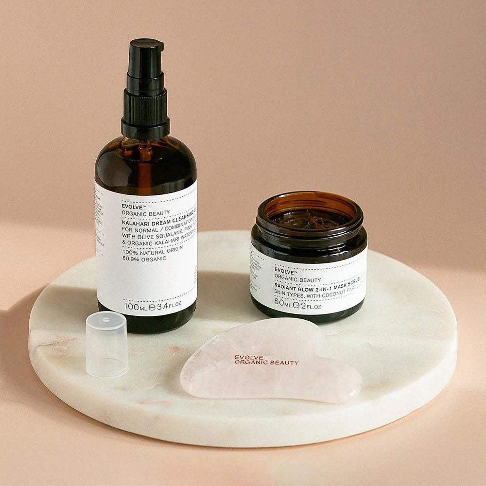 Rose Quartz Gua Sha massasjestein