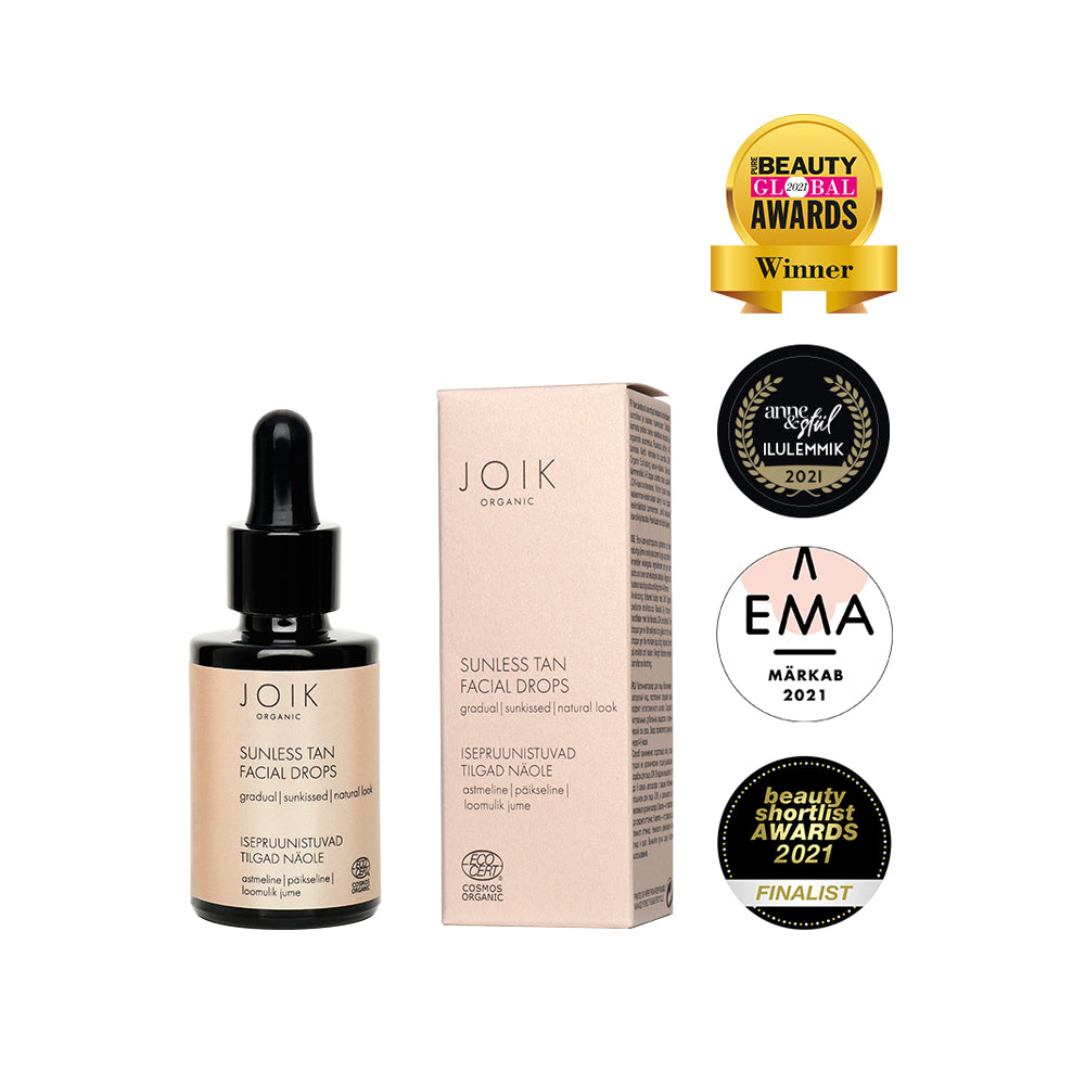 Sunless Tan Facial Drops selvbruning