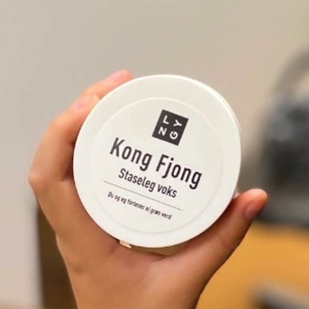 Kong Fjong Staseleg hårvoks