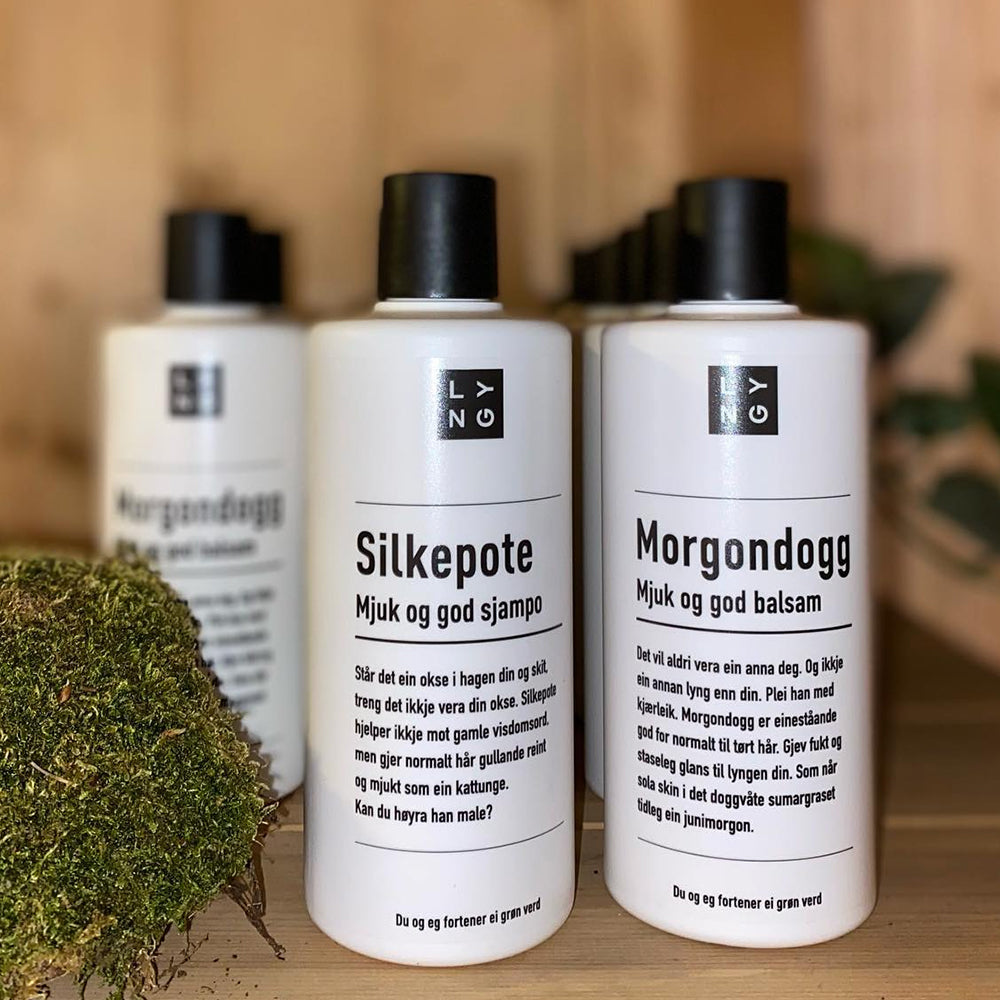 Silkepote sjampo