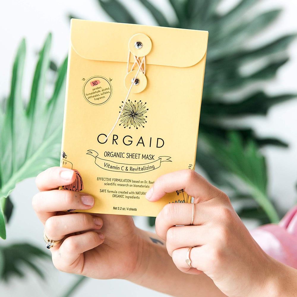 Vitamin C & Revitalizing Organic Sheet Mask