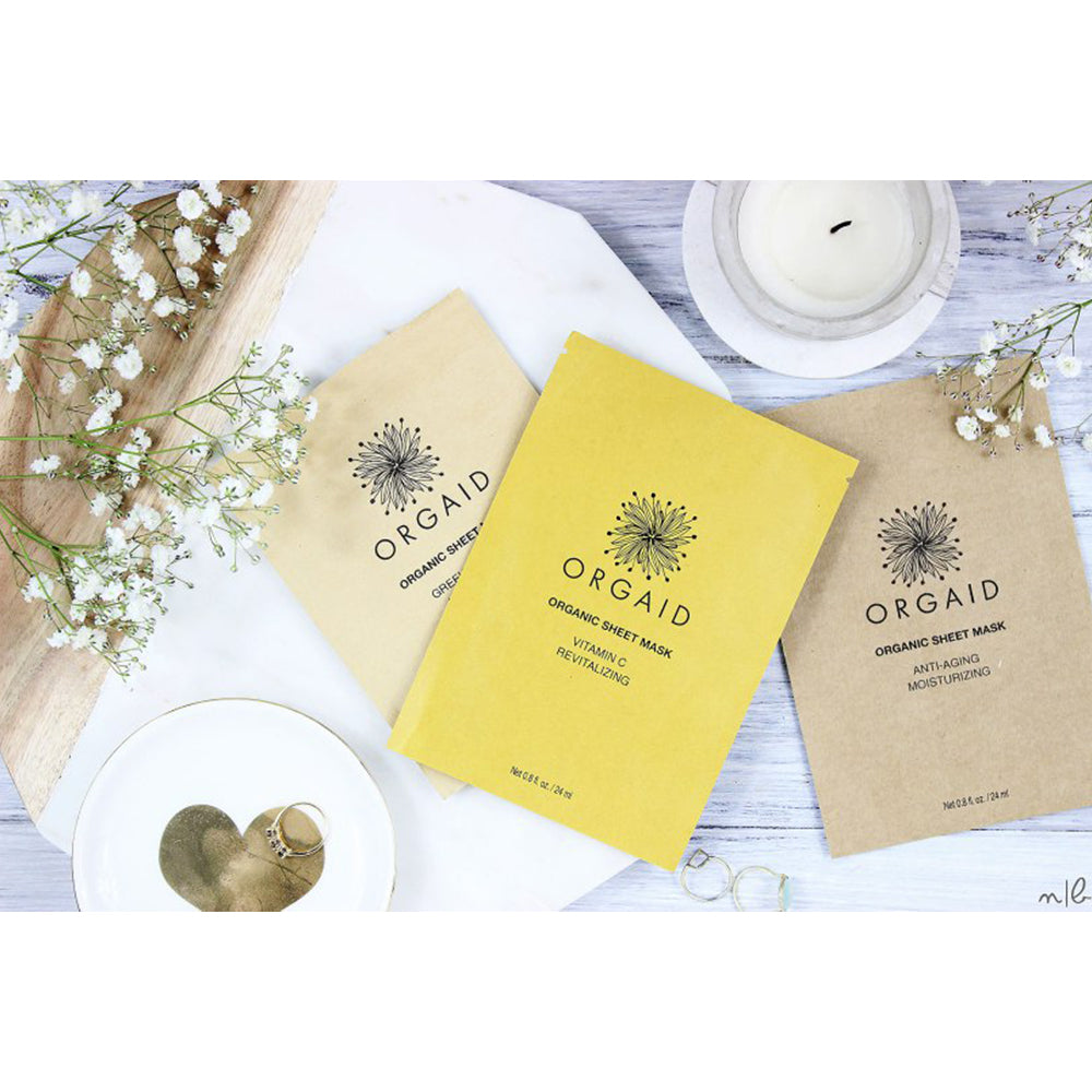 Anti-Aging & Moisturizing Organic Sheet Mask