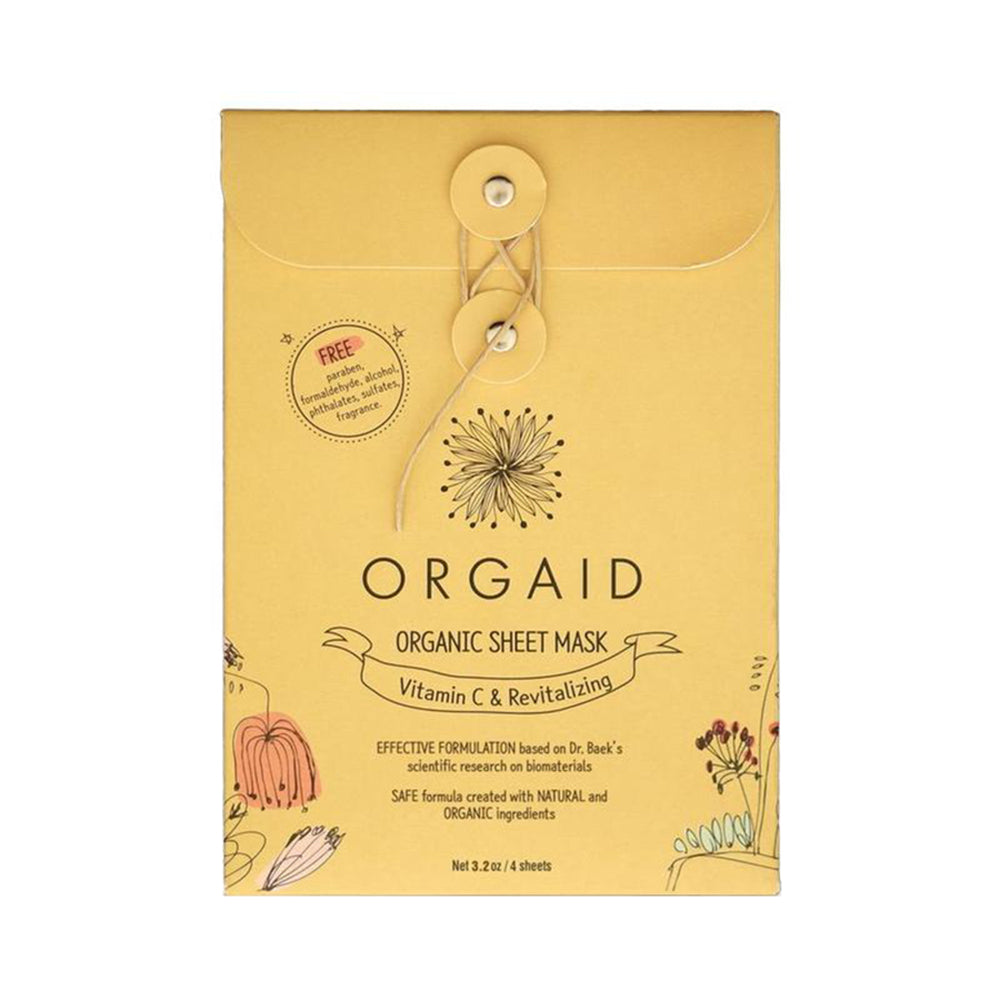 Vitamin C & Revitalizing Organic Sheet Mask