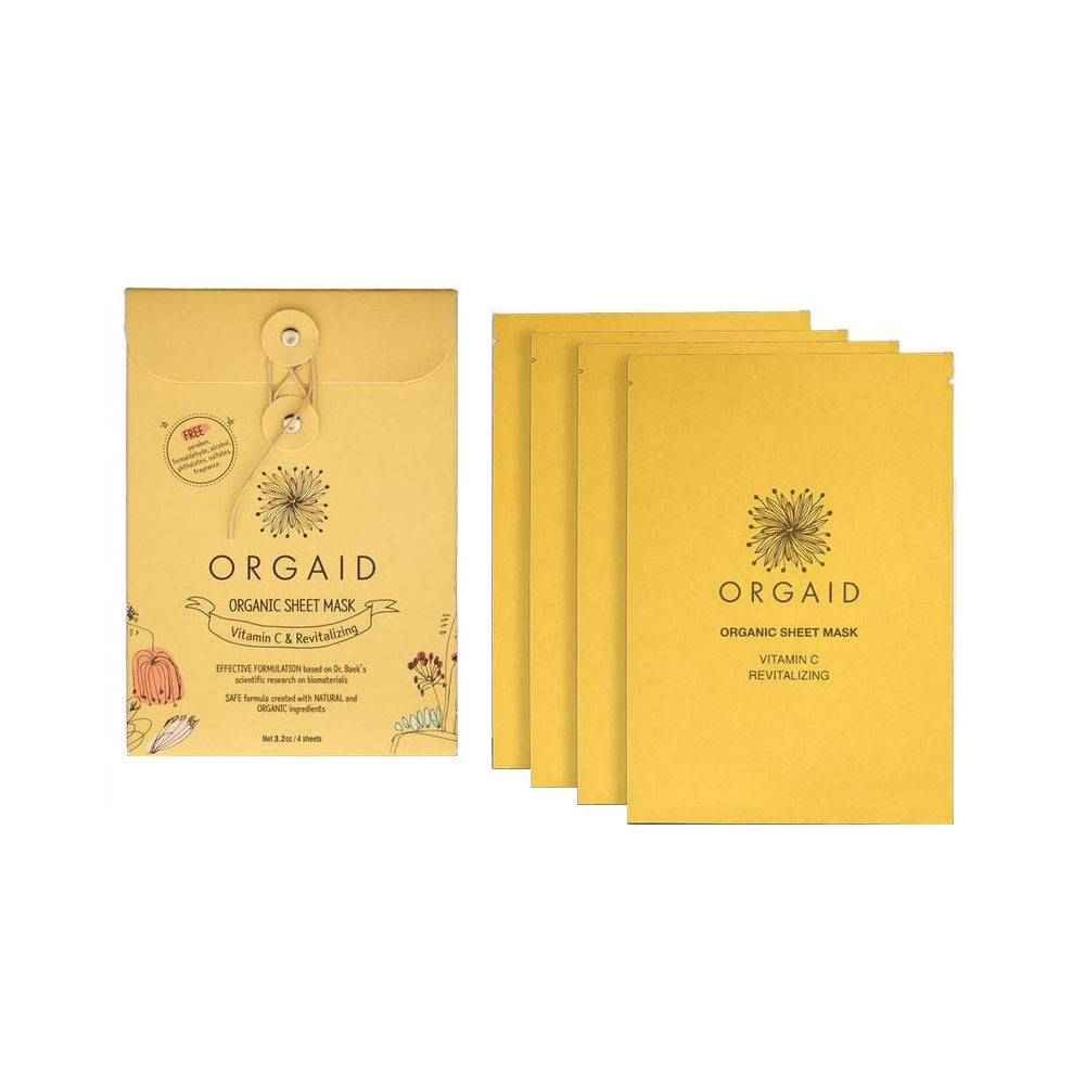 Vitamin C & Revitalizing Organic Sheet Mask