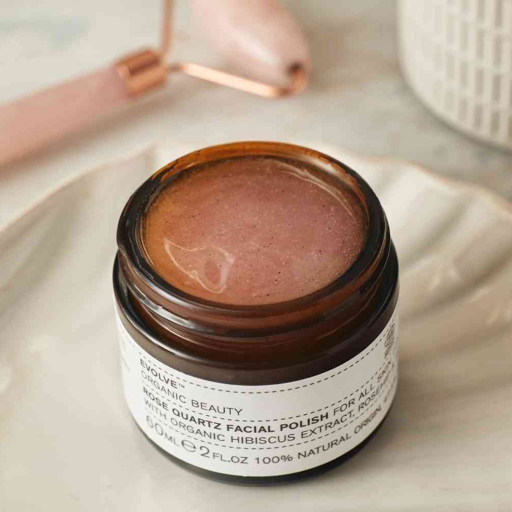 Rose Quartz Facial Polish ansiktsskrubb